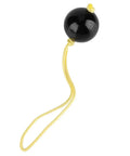 Arborist Retriever Ball Rope Friction Saver for Tree Work, lightweight plastic climbing ball with yellow rope accessory, pro grade gear