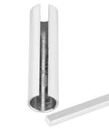 Crank Shaft Sleeve Adapter Five Eighths To Three Quarters Inch Bore Reducer For Pulleys And Motors, steel sleeve with keystock