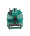 Dinenovate Electric Hydraulic Tube Bender With 17 Dies For Cold Bending Round And Square Pipes, top view of machine with motor.