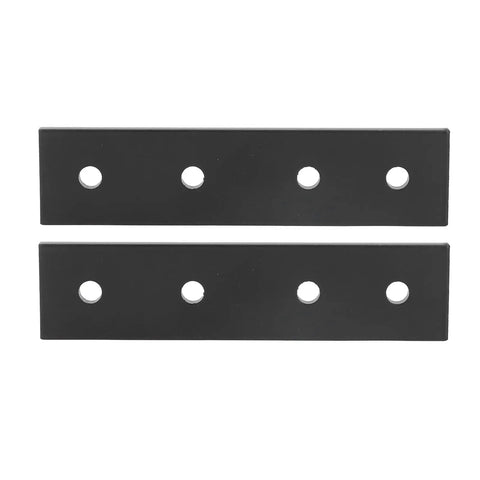 Heavy Duty Aluminum Flat Straight Brace Brackets 4 Hole Connecting Plates for Furniture Repairs