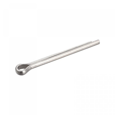 Split Cotter Pin Set 60 Pcs, Stainless Steel Clip Fasteners 3mm by 25mm, Silver Tone for Automotive and Mechanical Projects, Corrosion Resistant, Durable Vibration Resistant Pin Clips For Cars And DIY Pros single stainless steel cotter pin