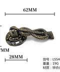 Old School Antique European Pendant Cabinet Handle And Drawer Pull Brass Hardware For Vintage Furniture Single Hole Mount Durable Brass Door Pull For Cabinets And Doors Smooth Finish And Easy Install, 62mm decorative design.