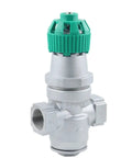 High Temperature Resistant Steam Adjustable Internal Thread Stainless Steel Hose Type Pressure Reducing Valve For Industrial Steam Lines DN15 DN20 DN25 With Leak Free Flow Control And Durable Corrosion Resistant Design, front view.