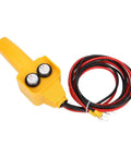Heavy Duty 12 Volt Electric Winch With 4500 Lb Pulling Capacity Perfect For Off Road Recovery And Vehicle Towing Jobs On Any Trail remote control with buttons and wiring.