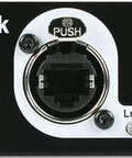 Front view of SQ SLink Audio Interface Module For SQ Series 128 In 128 Out Expansion Adds An Extra SLink Port For Live Sound