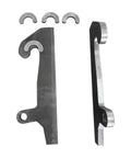 1 Pair Blank 418 Quick Attachments For Loader Mounts With 4 Wear Ears For Top Hook Built Tough Made In The USA Durable CNC Cut Steel