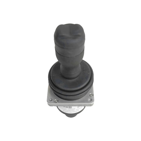 Freshen Your Fleet With This Precision Single Axis Joystick Controller Matched For Genie Boom Lifts, top view of rubber joystick.