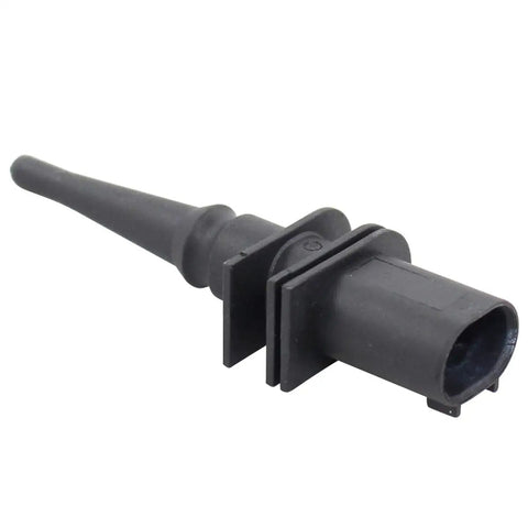 Outside Ambient Air Temperature Sensor And Plug Wire Connector Pigtail For BMW Vehicles, black plastic sensor for climate control