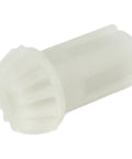 Bevel Gear Transmission Shaft PX950017 for One Sixteen Scale RC Cars shown in ABS plastic material