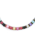 Necklace made with 200 Pcs Glass Pearl Beads Assorted Colors Satin Luster Round Czech Glass Beads for DIY Jewelry Making and Bracelet Crafting