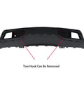 Stylish Black Front Bumper End Cap That Fits Your Chevy Silverado 1500 From 2019 To 2021 Perfect Upgrade For LTZ And High Country Models Plus 2022 LTD For A Badass Look, tow hook removable