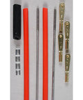 36 Inch Steel Pushrods With Clevis Ends And SUL511 Hardware For Model Airplanes, Versatile Linkage Kit With Tough Solid Rods And Ultralight Wire Options, Two Pack Durable Aircraft Control Rods