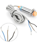Proximity Switch 10mm Sensing Range 6 To 36 VDC Capacitive Sensor Switch NPN Normally Closed Output Three Wire Pro Grade