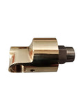Brass Temperature Rotary Union Joint For Cooling Water Left Or Right Hand Thread High Speed 200 RPM Durable Connector DN15 DN40 For Air And Water Service, brass body