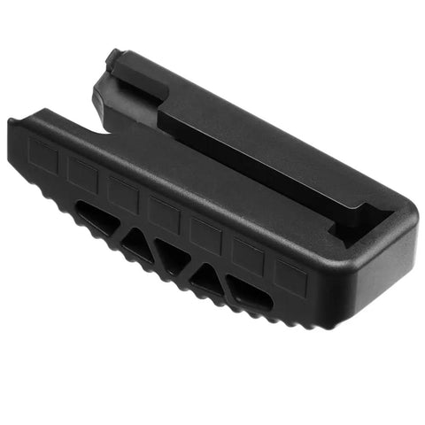 2 Piece Rubber Recoil Pad for SUB-2000 Gen 2 and Gen 3 Polymer Buttstock, Cushioned, Grippy Shouldering, Snap-On Install, Black