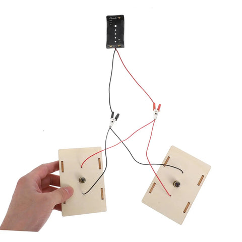 Hands On Stem Circuit Experiment Kit For Interactive Science Projects With Series And Parallel Circuits Safe Materials