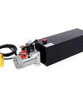 Yaton 12V Hydraulic Power Unit With 15 Quart Steel Reservoir 2.2kW DC Motor Pump for heavy-duty lift and equipment.
