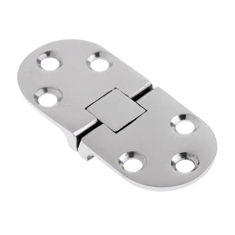 Built Like A Tank Marine Grade 316 Stainless Steel Hidden Hinge Set, 180 degree turn plate for boat cabins.