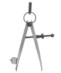 Reliable Smooth Operator Adjustable Rotating Craft Tool Wing Divider Line Scriber Drawing Compass Built Tough For Metal Fabrication and Leather Crafting Precision Layout, carbon steel with sharp points.