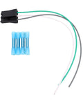 DAN DRE Washer Lid Switch Connector Wire Harness Cable with 4 pre-crimped terminals and heat shrink tubing for repairs.