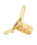 Gold hinge from Concealed Rotating Cabinet Hinges Set, 4 Pack With Springs And Screws, Easy Install For Furniture And Cabinets