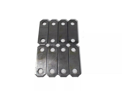 Greaseable shackle straps for Tandem Trailer Axle Suspension Rebuild Kit With Six And One Eighth Inch Equalizers SHKTAWB356E