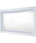 Skylight Inner Dome Replacement For 22 X 14 X 5 Opening SL1422 with clear center insert and white ABS plastic frame