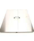 Top view of Tank Cover Assembly SG14 SG14R SG14T B2101501 C Genuine OEM Replacement Part made of stainless steel for fryer equipment