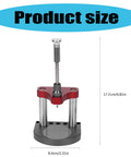 Watch Dial Repair Kit With Welding Tool And Alloy Fixture For Dial Feet Restoration, showing product size and height details