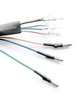 Cool 350W E-Bike Motor Extension Cable That Is Super Waterproof And Built To Handle Serious Heat So You Can Ride Hard Without Worrying About Melting Wires Or Bad Connections. 1m copper wire with sealed connectors and exposed colored leads