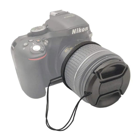 40.5mm Snap On Lens Cap With Keeper For E Mount 16 50mm F3.5 5.6 Lens Not For 16 70mm Lenses Includes Leash Two Pack Center Pinch
