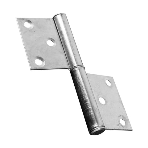 Heavy Duty Lift Off Door Hinges With Ball Bearings, Detachable Flag Hinge, Stainless Steel Build For Quiet, Smooth Close, Built To Last In Any Weather, Tough As Nails Hinges For Indoor Or Outdoor Use, side view