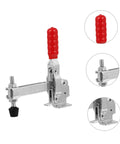 Two Pack Welding Toggle Clamps for Jig Fixtures, Quick Release Fixed Location Clamps, Durable Iron Construction, Heavy Duty Grip