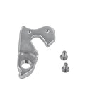 Rear Derailleur Hanger WG008 SL For MTB And Road Bikes Beefy Universal Fit For Santis Boundry Bonafide Taff And Similar Frames Aluminum Alloy Silver 2.24x1.38 Includes Mounting Screws And Mech Adapter