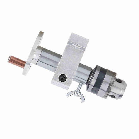Tough As Nails Adjustable Revolving Center For Mini Lathe Machines, heavy duty metal build, compact design with smooth depth tuning.