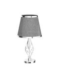 Two Pack Touch Table Lamps For Bedside With USB C Charging Ports, 3 Way Dimmable Table Lamps, Space Saving Spiral Cage Base