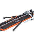 25 Inch Manual Tile Cutter For Ceramic And Porcelain Tiles With Tungsten Carbide Cutting Wheel Removable Scale Free Bag