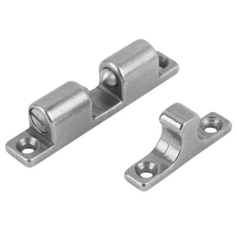 Stainless Steel Ball Tension Catch For Ship Yacht RV Doors And Cabinets 70mm Length Marine Grade Corrosion Resistant