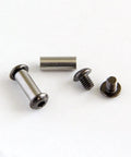 Knife Handle Hardware Kit Ten Pcs Bolt Rivets And Screws Fasteners For Knives Diy Knife Makers M4 Round Hex Head Nuts shown