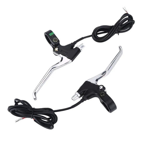 Universal Two Wire Brake Lever Replacement for Motorcycle Bicycle And E Bike, left or right hand, aluminum and plastic construction