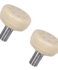 Rubber Roller Skate Toe Stops 2 Pack for Easy Front Mount Brakes That Grip Any Surface