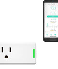 Smart Energy Plug 15A With LoRa Range Up To A Quarter Mile Real Time Power Monitoring Cycle Scheduling For Fans And Dehumidifiers