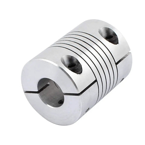 Beefy 14Mm To 12Mm Shaft Coupling For Stepper Motors, 40X32Mm Aluminum Alloy Joint Connector, Screw Clamp Design, Close-up