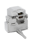 Easy Plug And Play Refrigerator Start Relay And Overload Protector Replacement for 1/4 Inch Terminal Models, 110-120 Volt