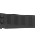 Black heavy duty door stopper for hardwood floors and tiles, anti collision rubber floor stopper with non slip grip.