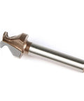 R8 Arc Bending Router Bit Set In 6/8/12mm And 14 Or Half Inch Shank Size, single piece design for curved woodworking projects.