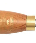 Pro Grade 1/2 Inch Oval Skew Chisel For Woodturning built tough with a beechwood handle and brass ferrule.