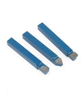 Ten Piece One Quarter Inch Carbide Lathe Tool Bits Set For Metal Cutting High Hardness Tips For Ordinary And CNC Lathes Ready To Cut Fast