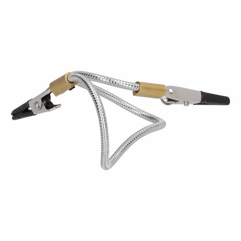 Soldering Third Hand Tools With Flexible Dual Clips adjustable stand for electronics and crafting, showing bendable metal arms and clips