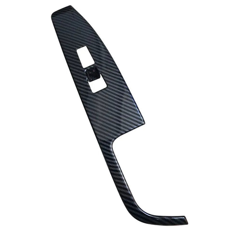 Four Piece Carbon Fiber Color Door Window Control Panel Cover Trim For Hyundai Elantra 2017 2018 2019 2020 North American Version Rear Door